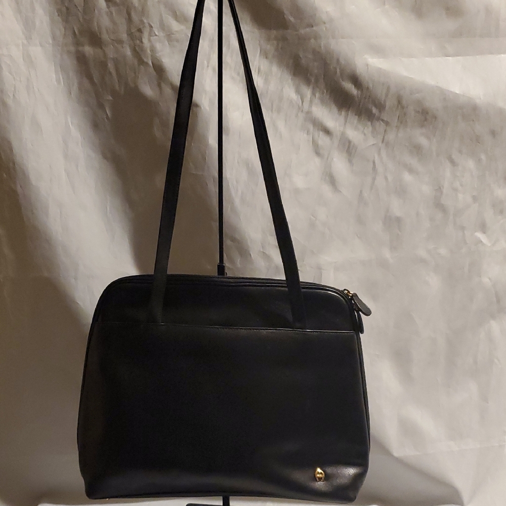Etienne Aigner Black Leather Purse